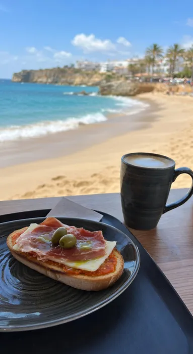 Frühstück Spanien Costa Blanca — unter 3 €