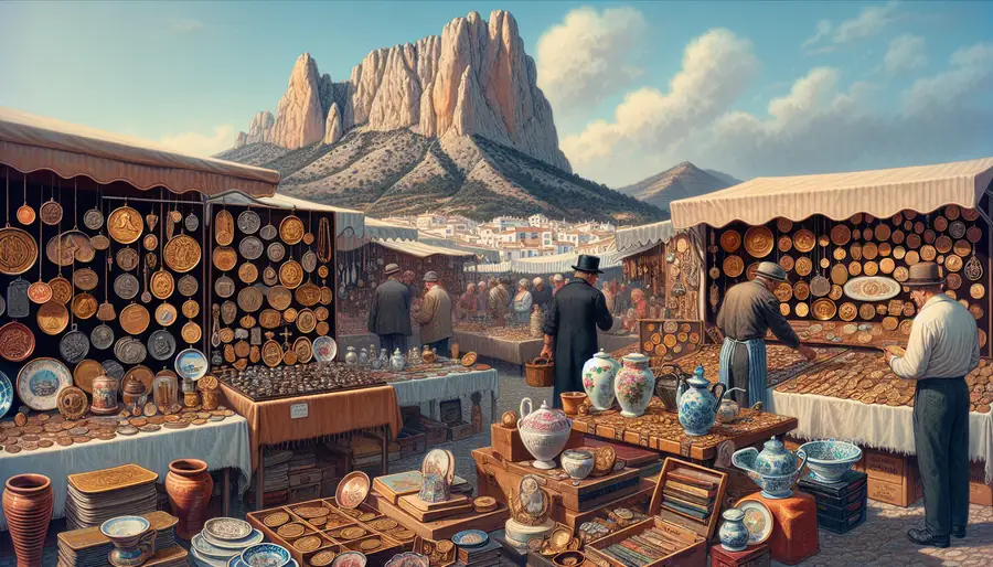 Rastro Calpe – Antiquitäten (Mittwoch)