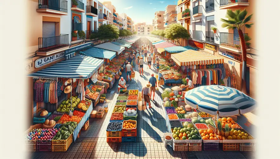 Wochenmarkt Gran Alacant
