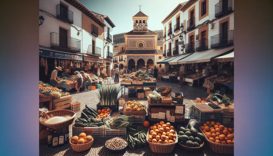 Wochenmarkt Pego