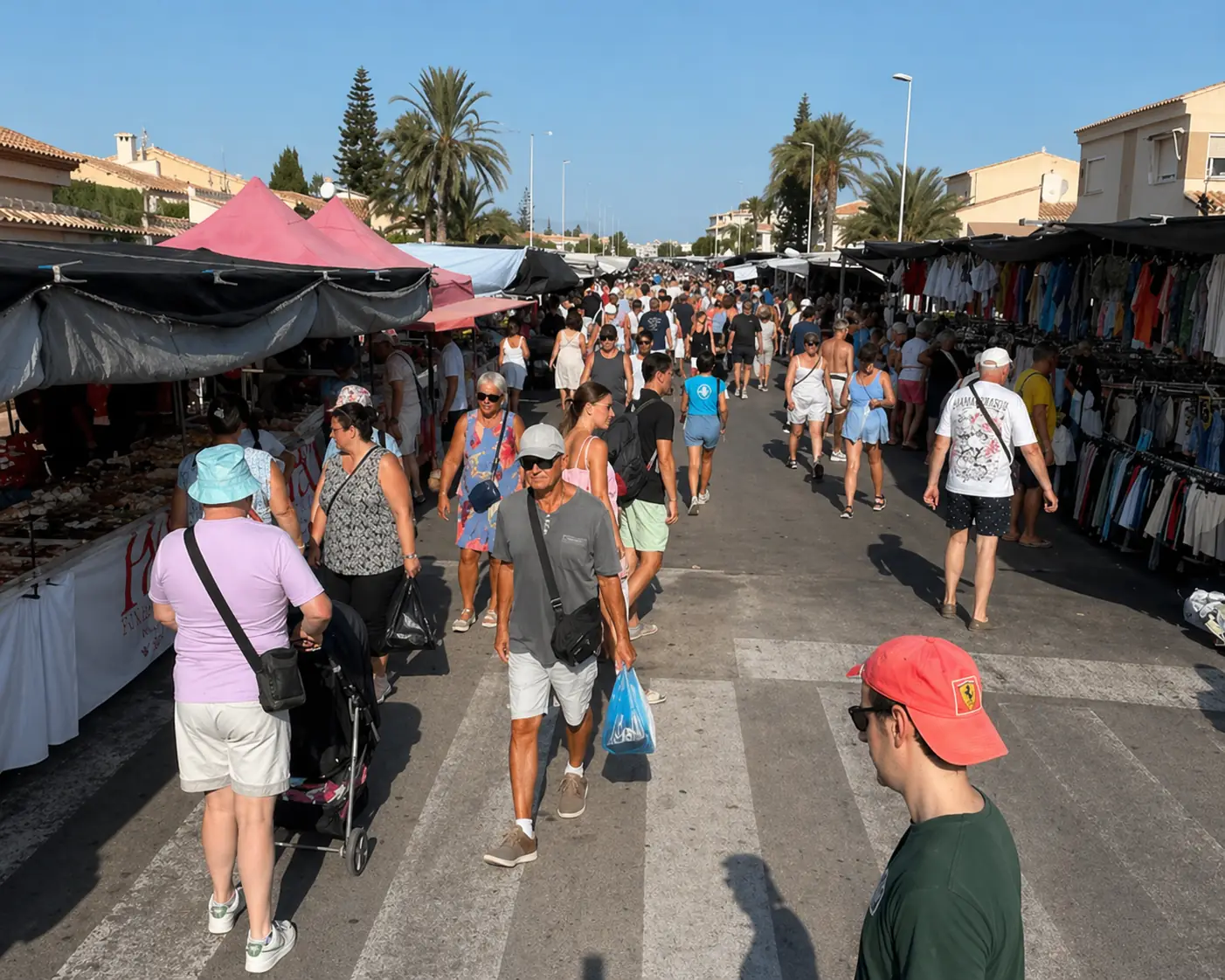 Wochenmarkt Playa Flamenca / La Zenia / Orihuela Costa