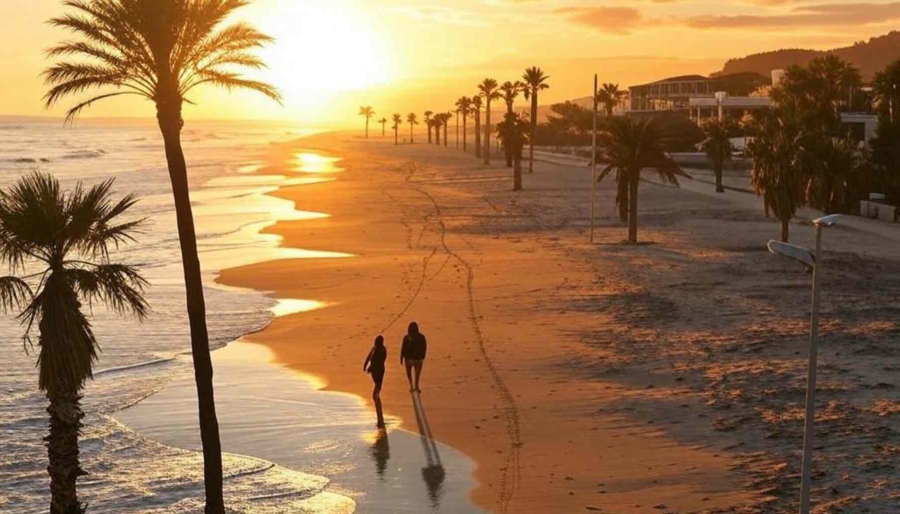 Costa Blanca Sonnenuntergang