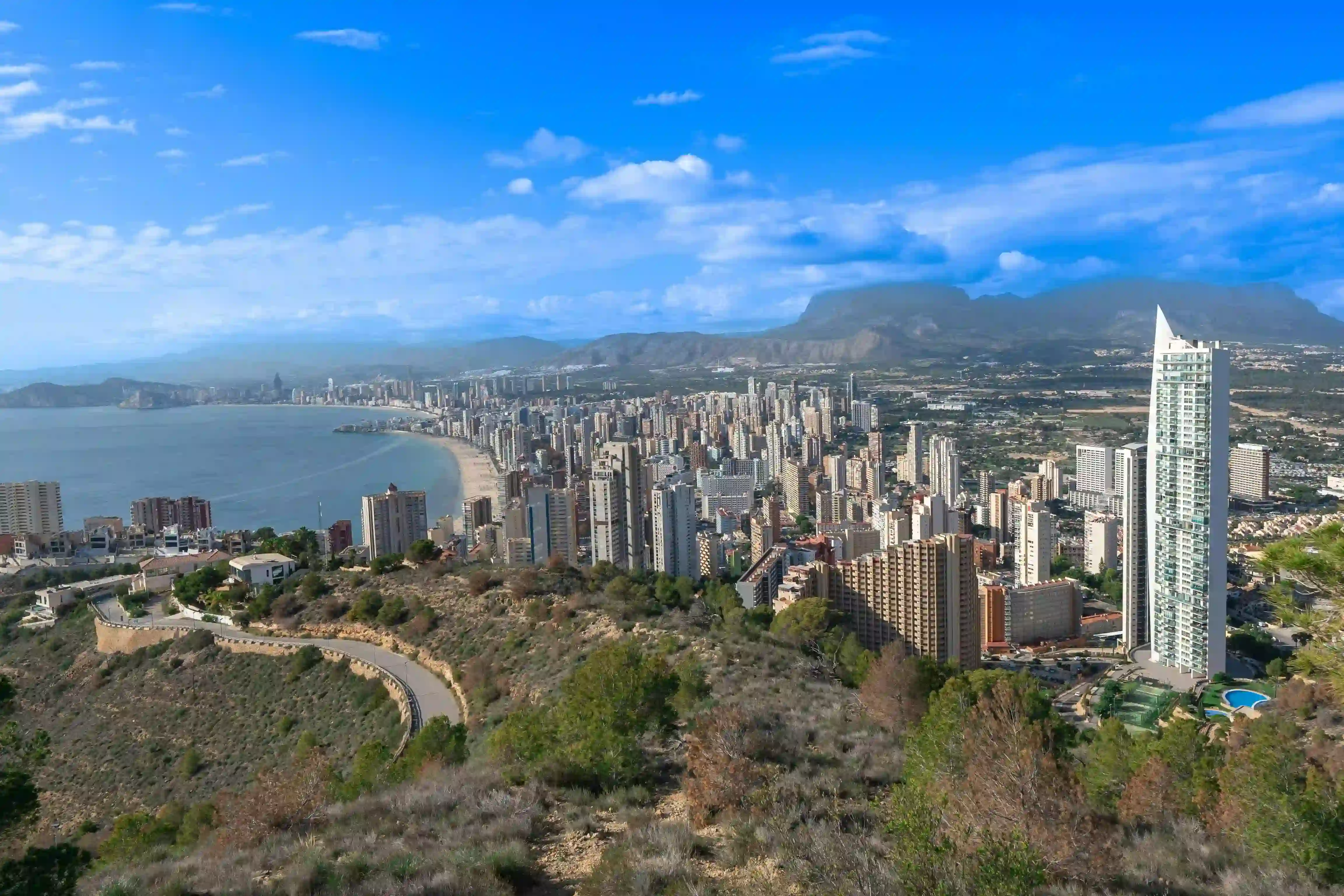 Benidorm an der Costa Blanca